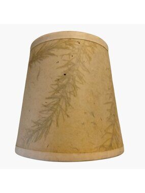 Small Beige Lamp Shade Botanical Pattern
